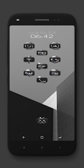 Imagen 1 para AJ Chrome Dark Icon Pack