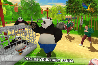 Imagen 2 para Wild Panda Family: Kung F…