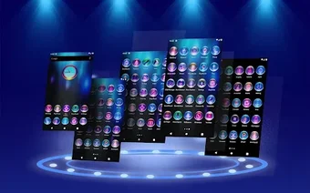 Imagen 0 para Colorful Pixl Glass Icon …