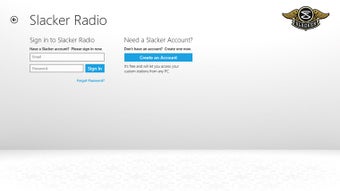 Imagen 1 para Slacker Radio for Windows…