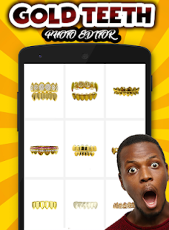 Image 0 for Gold Teeth Photo Editor