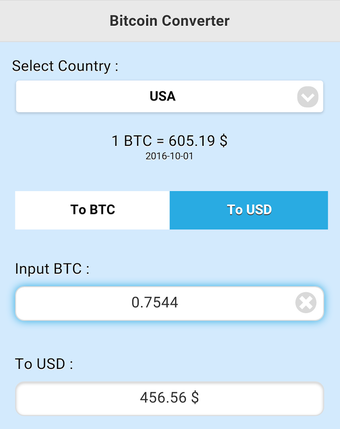 Image 2 for Bitcoin Converter