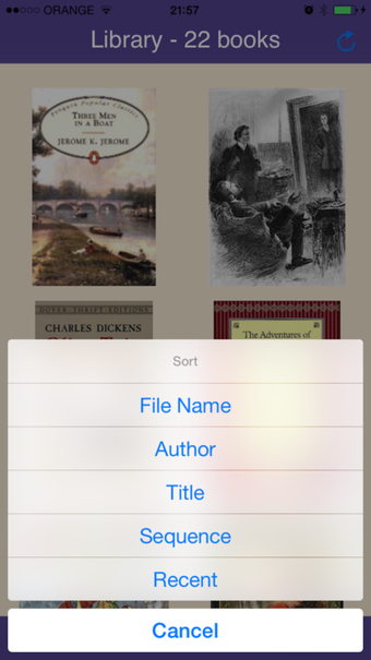 Image 2 for A FB2 Reader