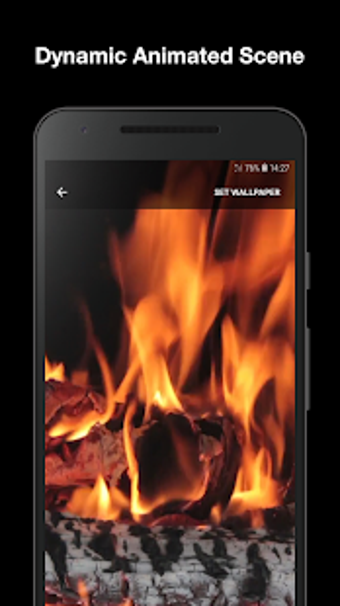 Imagen 2 para Real Fire Live Wallpaper