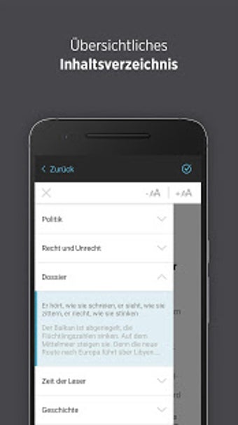 Imagen 2 para DIE ZEIT E-Paper App