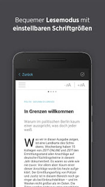 Imagen 1 para DIE ZEIT E-Paper App