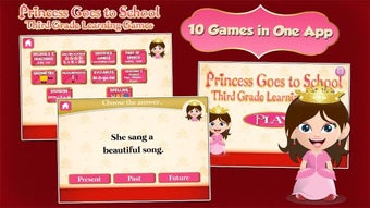 Image 2 for Princess Grade 3 Games