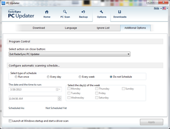 Imagen 1 para RadarSync PC Updater 2012