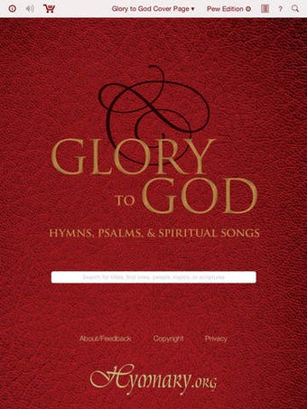 Image 0 for Glory to God: Hymns, Psal…