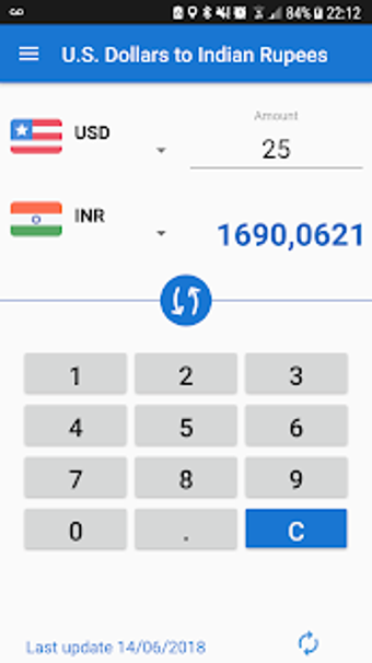 Image 1 for US Dollar to Indian Rupee…