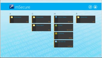 Image 1 for mSecure for Windows 8