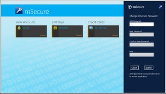 Image 0 for mSecure for Windows 8