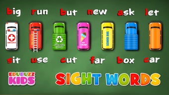 Sight Words Pre-K to Grade-3 Snaps 3