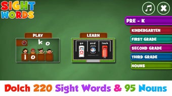 Sight Words Pre-K to Grade-3 Thumbnails 1