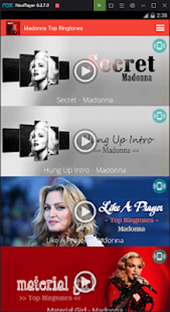 Imagen 0 para Madonna Top Ringtones