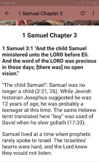 Image 2 for BOOK OF 1 SAMUEL - BIBLE …