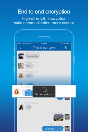 Image 0 for SecEMS: secure instant me…