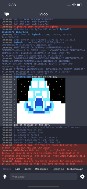 Image 1 for Igloo IRC