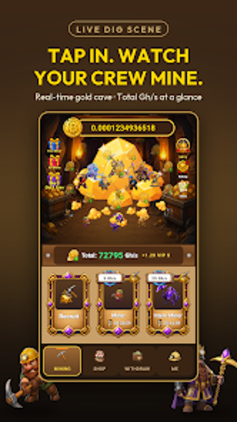 Imagen 0 para BTC Miner Pro: Gold Digge…