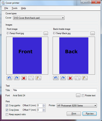 Image 0 for Cover Printer