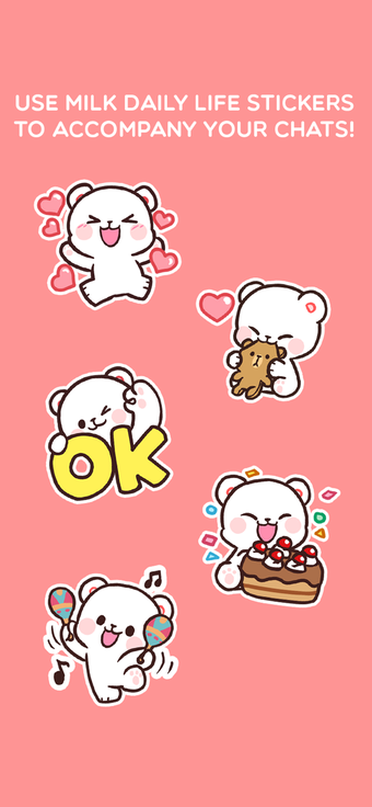 Image 1 for Milk Daily Life Stickers
