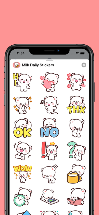 Image 3 for Milk Daily Life Stickers