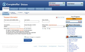 Image 0 for CompleteTax Deluxe