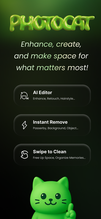 Image 0 for PhotoCat - Swipe  Enhance