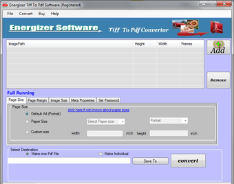 Imagen 0 para TIFF to PDF Software