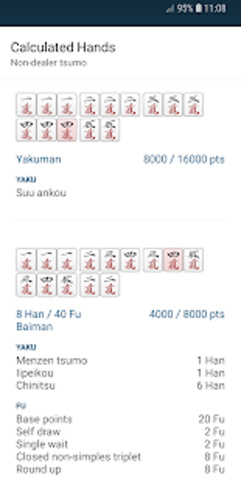 Imagen 3 para Riichi Calc - Japanese Ma…