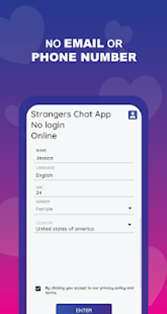 Image 1 for Stranger chat app no logi…