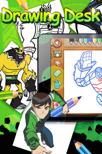 Image 0 for Drawing Desk Ben 10 : Dra…