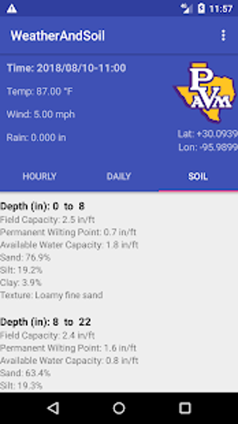 Imagen 0 para WeatherAndSoil App