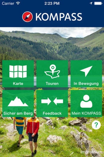 Image 0 for KOMPASS-Wanderkarte mit L…