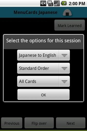 Image 0 for Japanese MenuCards