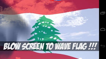 Imagen 1 para 3D Lebanon Flag LWP