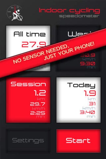 Image 0 for Indoor Cycling Speedomete…