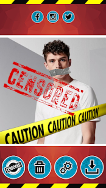 Imagen 1 para Photo Stickers Censored