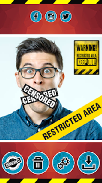 Imagen 2 para Photo Stickers Censored