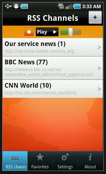 Image 0 for RSS Voice Reader Lite