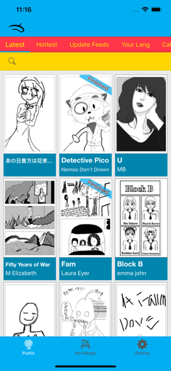 Image 0 for Finger Manga - Comic Make…