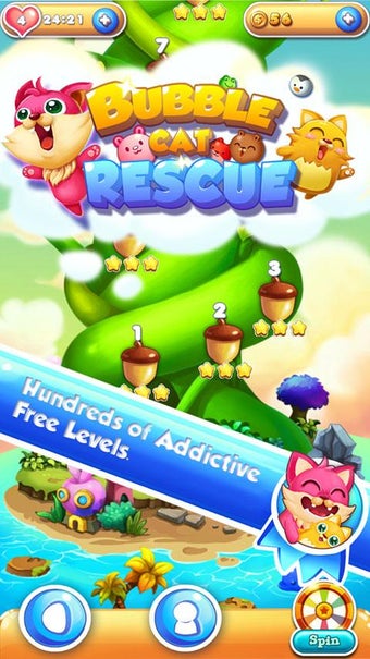 Image 1 for Bubble Cat Rescue