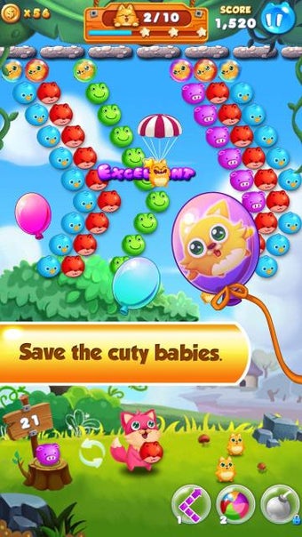 Imagen 2 para Bubble Cat Rescue