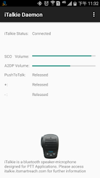 Imagen 0 para iTalkie daemon bluetooth …