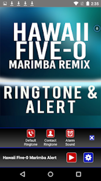 Image 2 for HawaII Five-O Marimba Rin…
