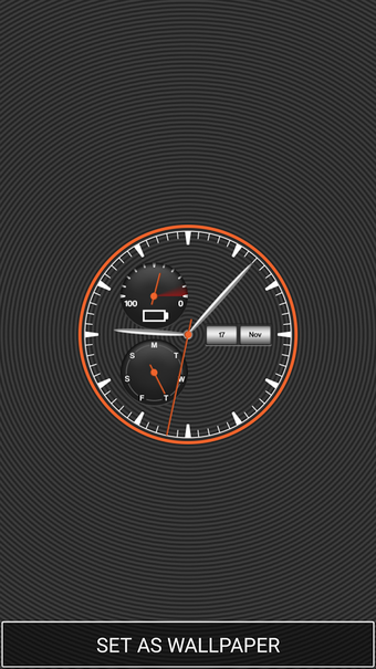 Imagen 1 para Live Clock Wallpaper