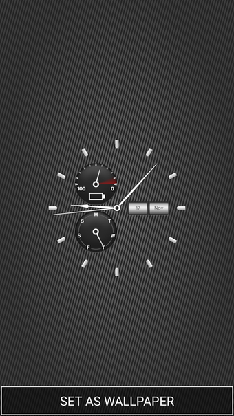 Imagen 1 para Live Clock Wallpaper