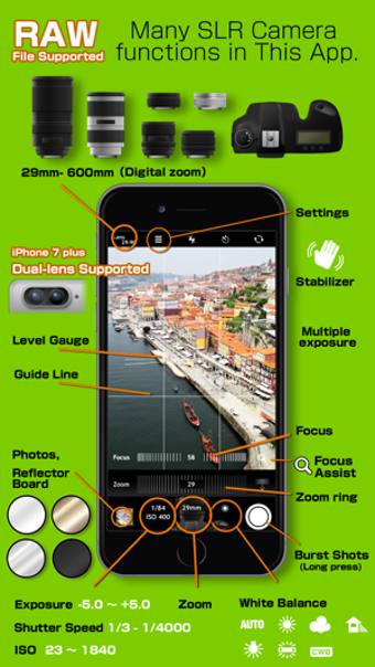 Image 0 for DSLR Lens Kit RAW & Dual-…
