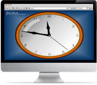 Imagen 1 para Wall Clock Screensaver