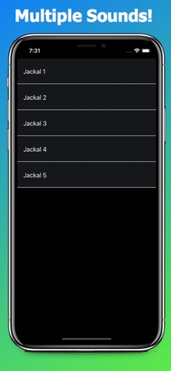 Image 0 for Jackal Sounds Effects
